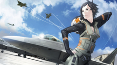 Aircraft ace combat F-22