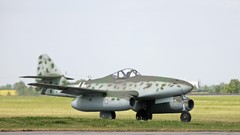 Aircraft air aviation air force Me 262 Schwalbe