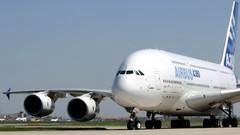 Aircraft Airbus A380-800 airliners