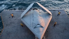 Aircraft aircraft carriers. drones X-47B