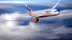 Aircraft airplanes Boeing 787