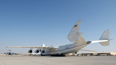 Aircraft Antonov An-225 ukrainian