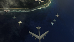 Aircraft B-52 Stratofortress f-16