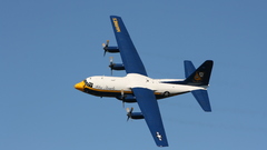 Aircraft C-130 Hercules Blue