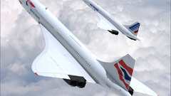 Aircraft concorde British Airways