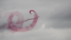 Aircraft contrails stunt flying Stunts