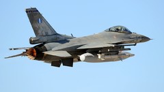 Aircraft f-16 fighting falcon