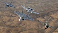 Aircraft F-22 Raptor F-4