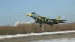Aircraft fighters Sukhoi PAK FA