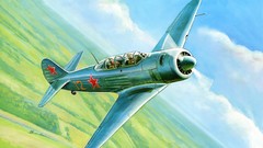 Aircraft fighters Yak 11