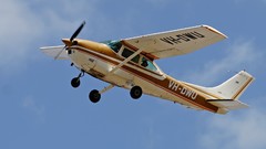 Aircraft flying Cessna skyscapes