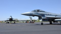 Aircraft germany fighter Europe parking military missile 