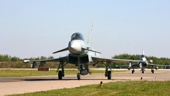 Aircraft germany fighter runway Europe Taxi military missile 