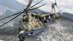 Aircraft Helicopters hind vehicles