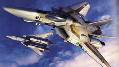 Aircraft macross robotech artwork
