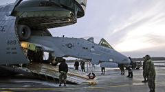 Aircraft military a-10 Thunderbolt