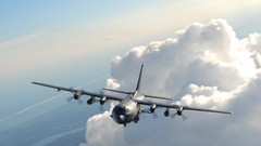 Aircraft military AC-130 spooky spectre