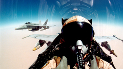 Aircraft military airplanes pilot