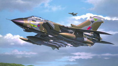 Aircraft military artistic illustrations