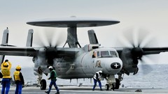 Aircraft military aviation air force recon turboprop AWACS US 