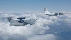 Aircraft military aviation air force refueling recon AWACS mid 