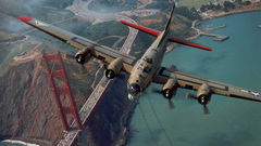 Aircraft military bomber B-17