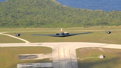 Aircraft military bomber B-2