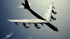 Aircraft military bomber B-52