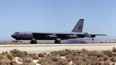 Aircraft military bomber B-52