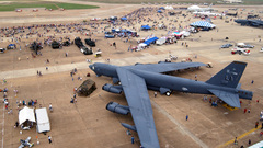 Aircraft military bomber B-52