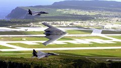 Aircraft military bomber f-15