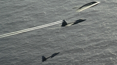 Aircraft military bomber F-22