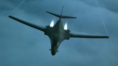 Aircraft military bomber Lancer