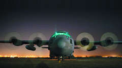 Aircraft military C-130 Hercules