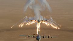 Aircraft military C-130 Hercules