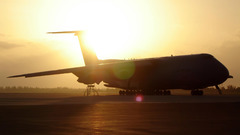 Aircraft military C-5 Galaxy