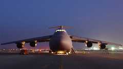 Aircraft military C-5 Galaxy