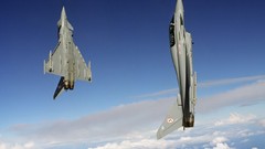 Aircraft military eurofighter typhoon