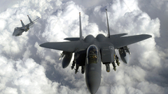 Aircraft military f-15 eagle
