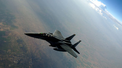 Aircraft military f-15 eagle