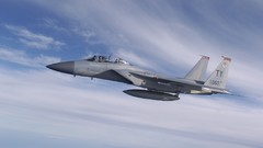 Aircraft military F-15E Eagle