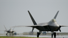 Aircraft military F-22 Raptor