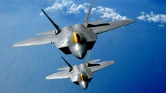 Aircraft military F-22 Raptor