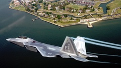 Aircraft military F-22 Raptor