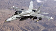 Aircraft military F18 Hornet