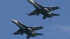 Aircraft military FA-18 Hornet