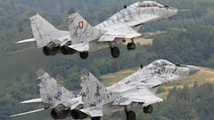 Aircraft military fight jet Slovak Airforce