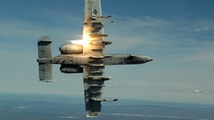 Aircraft military flares A-10