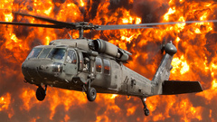 Aircraft military Helicopters blackhawk
