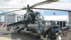 Aircraft military Helicopters hind